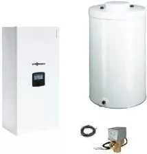 VIESSMANN PAKIET KOCIOŁ ELEKTRYCZNY VITOTRON 100 4-8 KW VMN3 Z ZAWOREM 3-DROGOWYM  I ZASOBNIKIEM 150 L